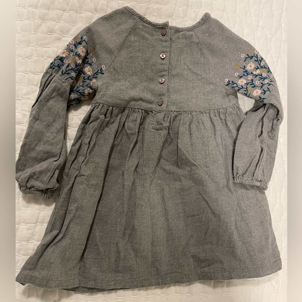 Tucker + Tate Embroidered Baby Girl Dress and Bloomers Size 24 Months - Picture 5 of 8